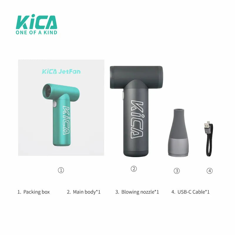 KiCA JETFAN KC1 手持渦輪扇 (四色)