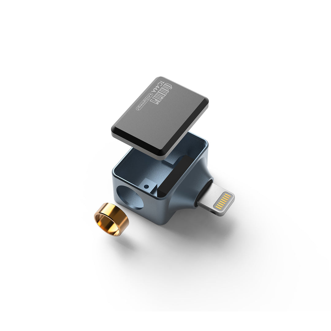 ddHiFi - TC44A (Lighting/USB-C) 轉4.4mm單端輸出 (側插口HiFi專業型)