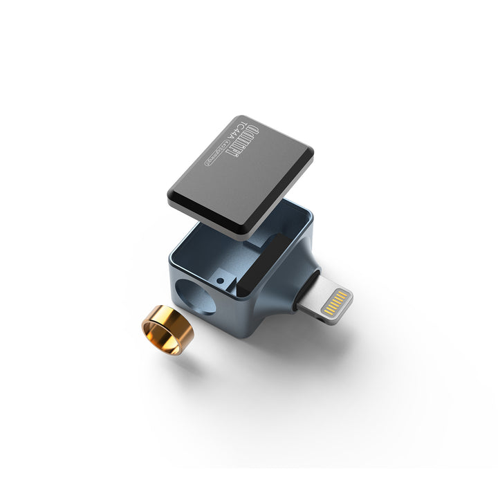ddHiFi - TC44A (Lighting/USB-C) 轉4.4mm單端輸出 (側插口HiFi專業型)