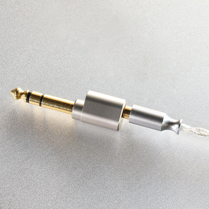 ddHiFi - DJ65A (AL) 3.5mm母轉6.35mm公轉接頭 (全新鋁合金升級款)