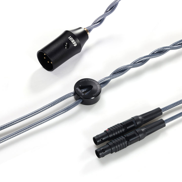 ddHiFi - BC150XLR (145cm/195cm/295cm) Cannon四針版雙屏蔽純銀大耳機升級線