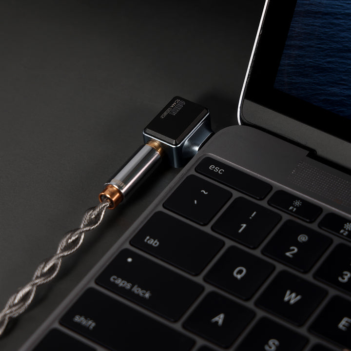 ddHiFi - TC44A (Lighting/USB-C) 轉4.4mm單端輸出 (側插口HiFi專業型)