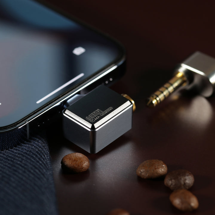ddHiFi - TC44A (Lighting/USB-C) 轉4.4mm單端輸出 (側插口HiFi專業型)