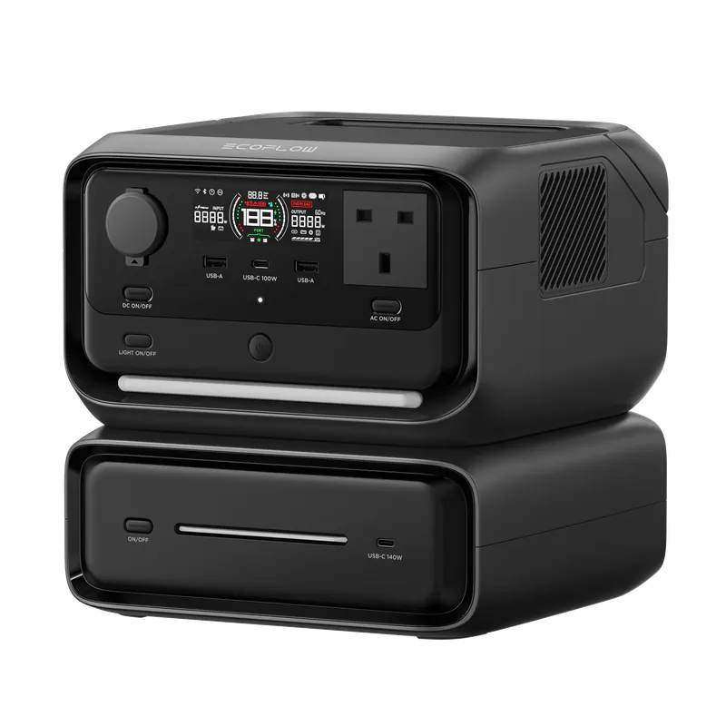 EcoFlow - RIVER 3 Plus (286Wh)/River 3 Max (572Wh)/River 3 Max Plus (858Wh) 大容量流動電能站