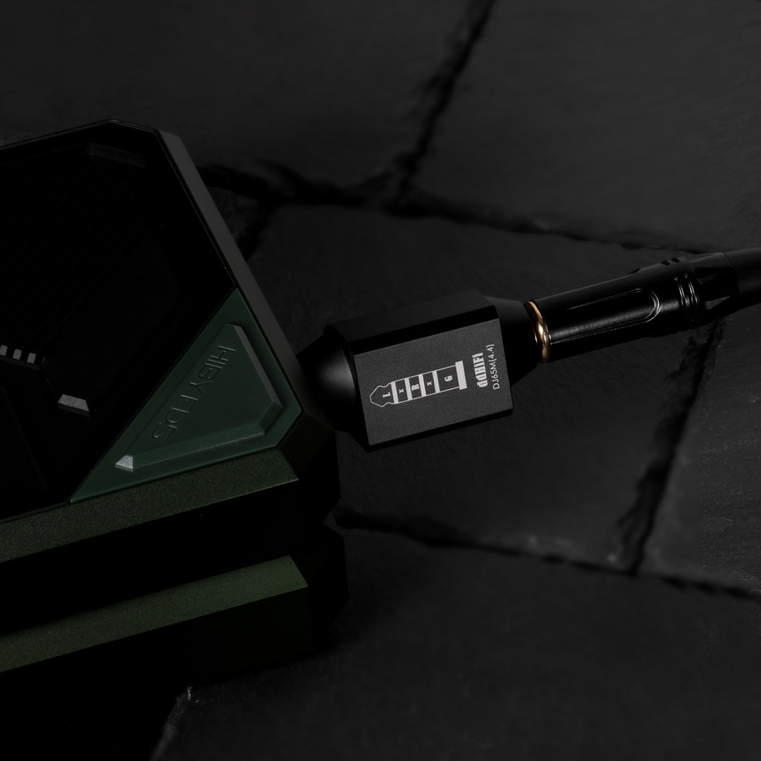 ddHiFi - DJ65M(4.4) 單端訊號6.35轉接頭(4.4插頭版)