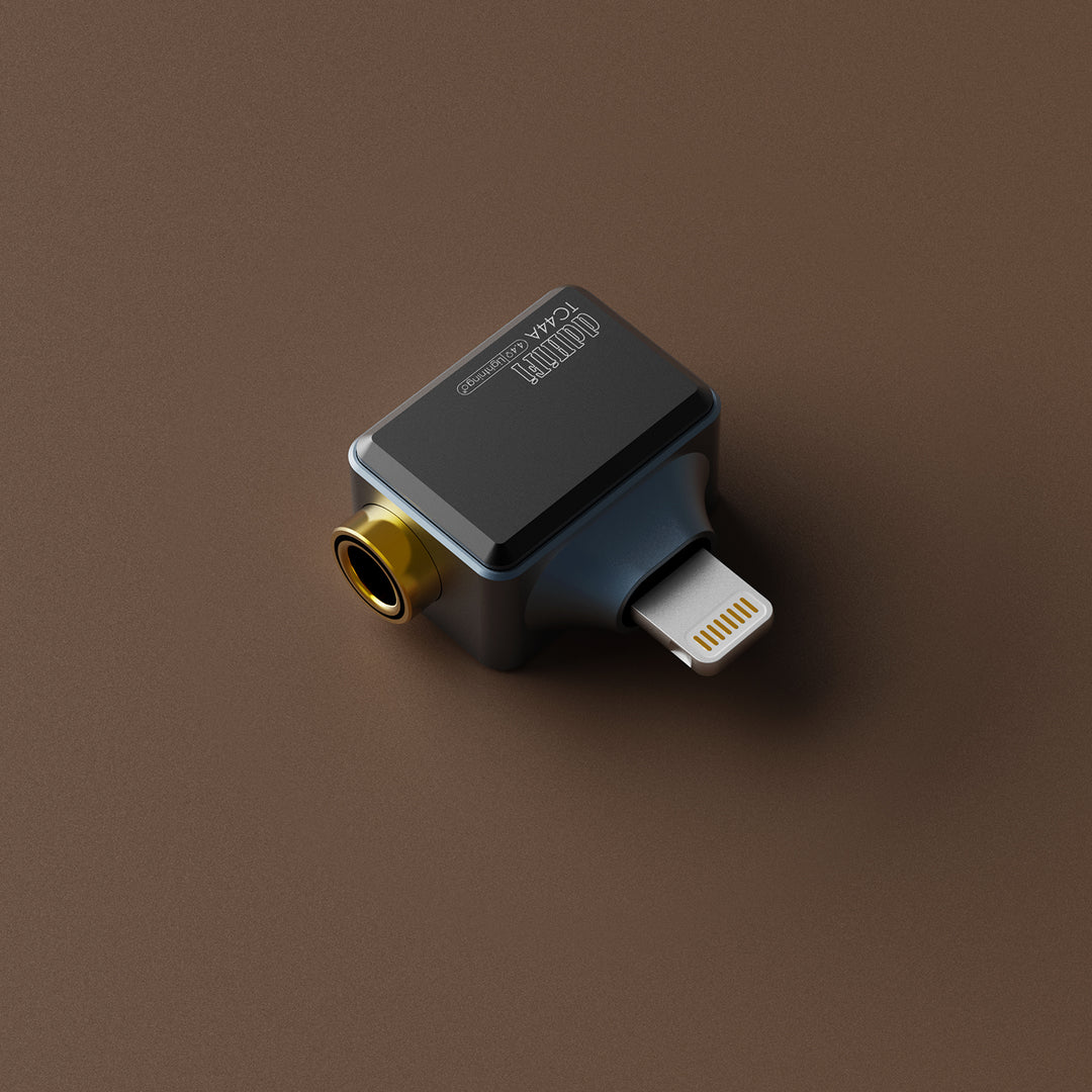 ddHiFi - TC44A (Lighting/USB-C) 轉4.4mm單端輸出 (側插口HiFi專業型)