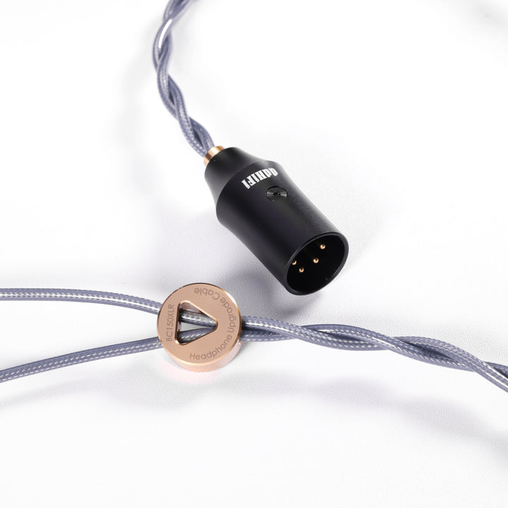 ddHiFi - BC150XLR (145cm/195cm/295cm) Cannon四針版雙屏蔽純銀大耳機升級線