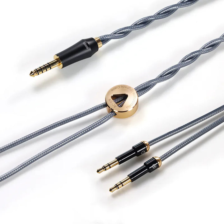 ddHiFi - BC150B (145cm/195cm/295cm) 4.4mm平衡雙屏蔽純銀大耳機升級線