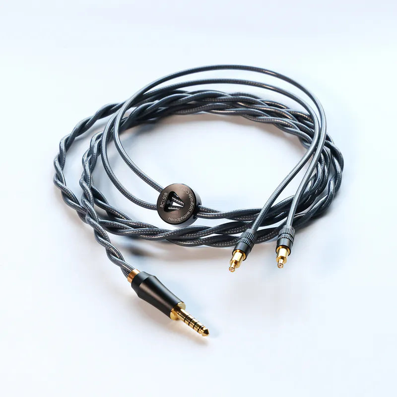 ddHiFi - BC150B (145cm/195cm/295cm) 4.4mm平衡雙屏蔽純銀大耳機升級線