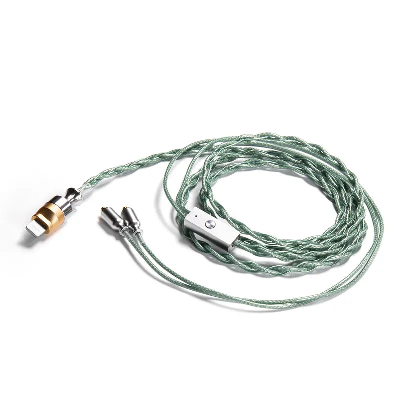 ddHiFi - M120B 全功能 (USB-C/Lightning) 解碼耳機升級線 (MMCX/0.78 Pin)