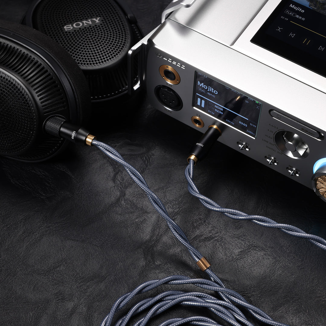 ddHiFi - BC150B-MV 雙屏蔽銀色耳機升級線