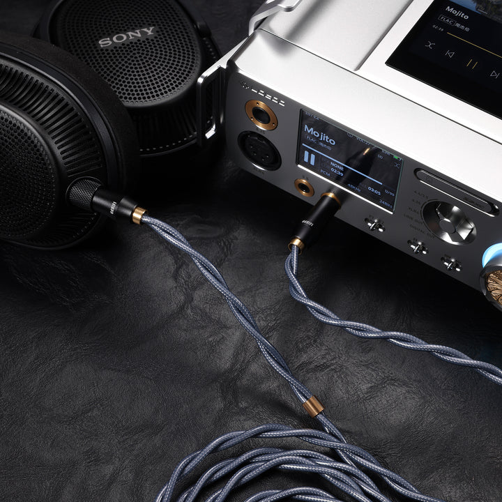 ddHiFi - BC150B-MV 雙屏蔽銀色耳機升級線
